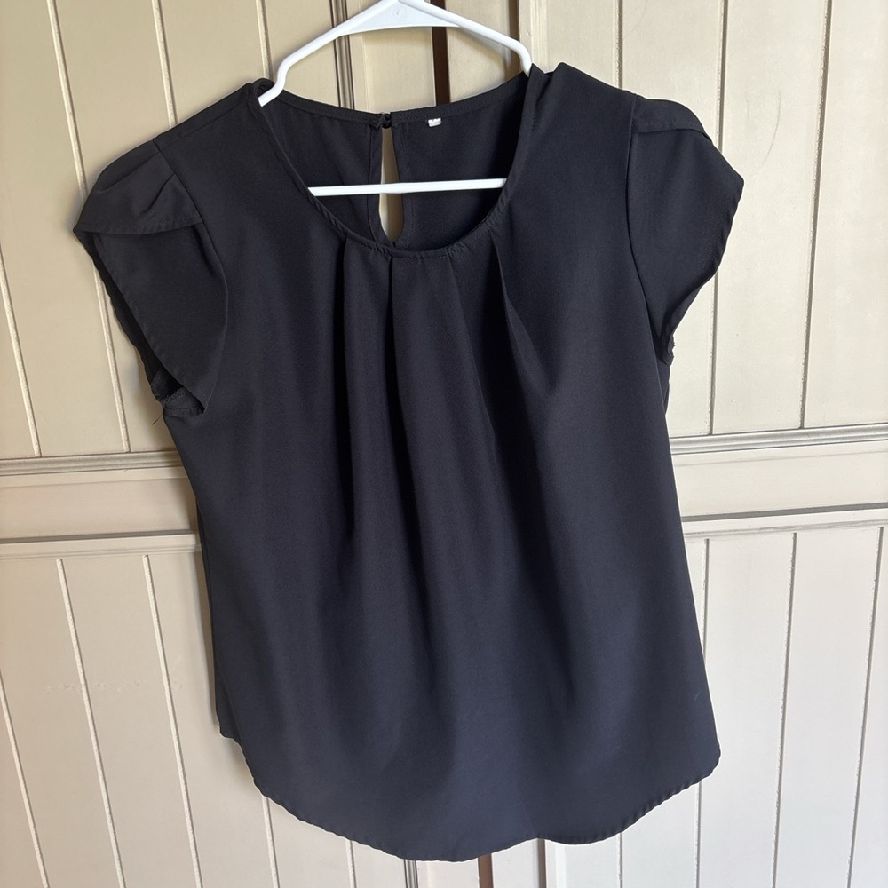 Elegant Black Women's Blouse